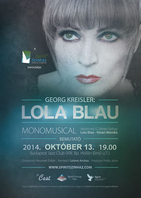 Lola Blau - monomusical Budapesten! Jegyek itt!