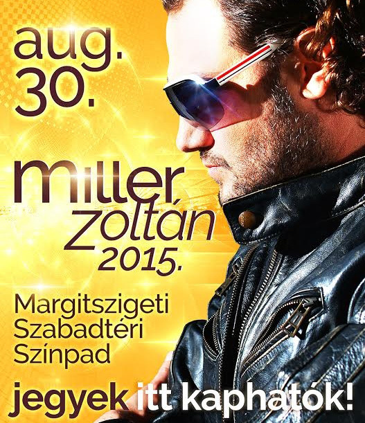 Miller Zoltán új lemezzel készül!