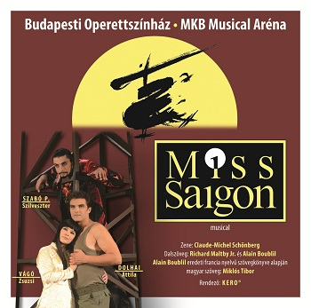 Miss Saigon musical CD az Operettszínház sztárjaival!