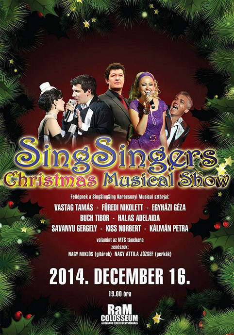 Sing Singers - Christmas Musical -  Show - Jegyek itt!