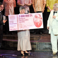 3 millió forint gyűlt össze a Budapesti Operettszínház gáláján!
