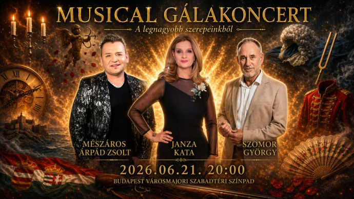 A legnagyobb szerepeinkből musical gálakoncert a Városmajorban - Jegyek itt!
