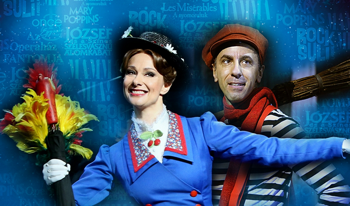 A Madách Színház Tetőteraszán a Mary Poppins sztárjai! Jegyek itt!