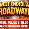 West Endtől a Brodwayig musical gála a Kongresszusi Központban - Jegyek itt!