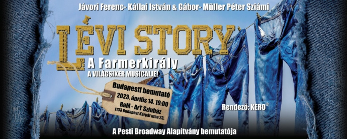 Budapesti premier - Lévi Story! musical a RAM-ban! Jegyek és szereposztás itt!