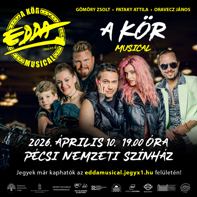 EDDA musical a Pécsi Nemzeti Színházban - Jegyek itt!