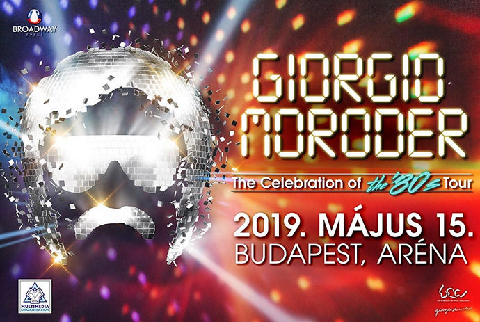 Giorgio Moroder koncert 2019-ben Budapesten az Arénában - Jegyek itt!