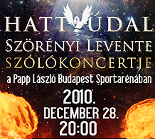 Hattyúdal - Szörényi Levente Szólókoncert az Arénában!Jegyek itt!