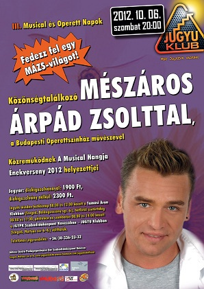 III. Musical és Operett Napok - 2012 program