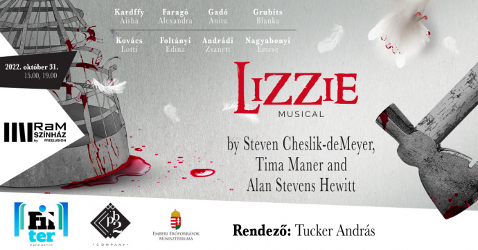 Lizzie rockmusical 2022-ben Budapesten a RAM Színházban!