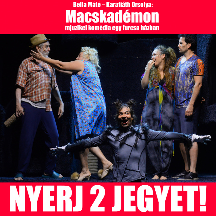 Macskadémon musical a Benczúr Kertben - NYERJ JEGYET!