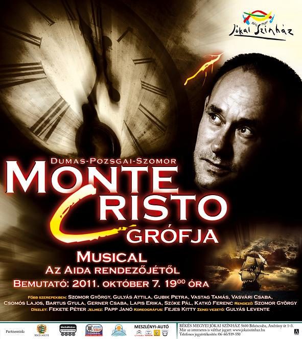 Monte Cristo grófja musical Budapesten a RAM Colosseumban! Jegyek itt!