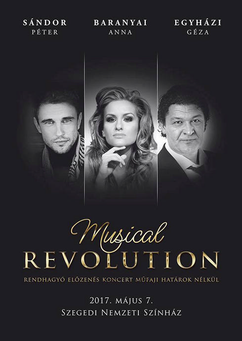 Musical Revolution a Szegedi Nemzeti Színházban - Jegyek itt!