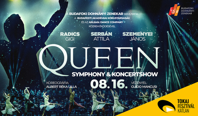 Musicalsztárok a Queen Symphony & Koncertshowban Tokajban - Jegyek itt!
