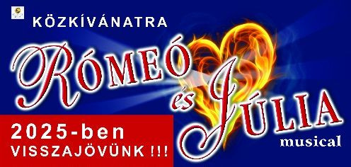 Országos turnéra indul a Rómeó és Júlia musical - Helyszínek itt!
