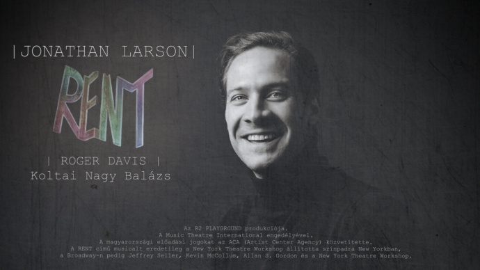 Új szereplő debütál a RENT musical decemberi előadásában!