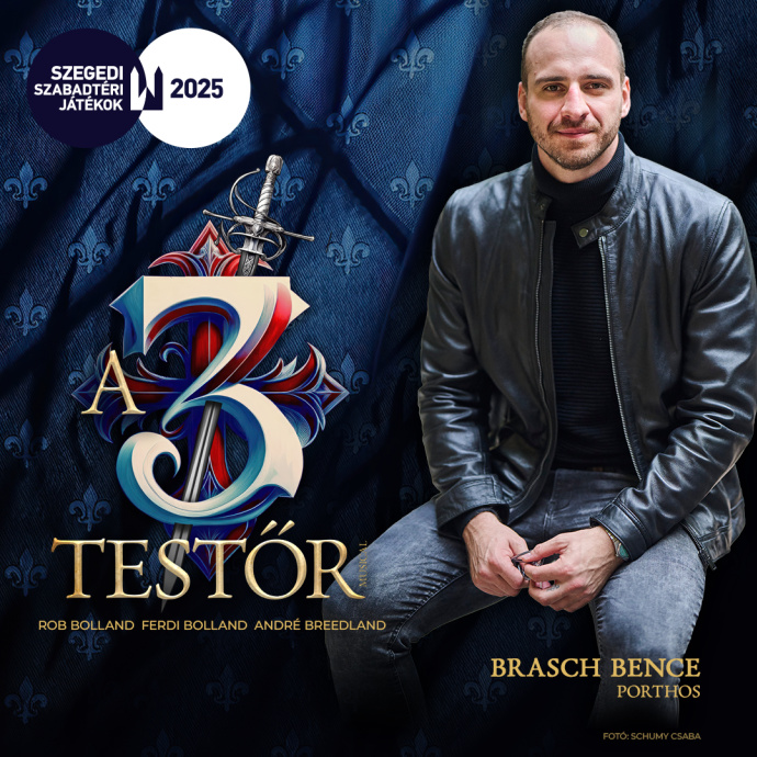 Új testőr a Szabadtérin: Brasch Bence érkezik a Dóm térre